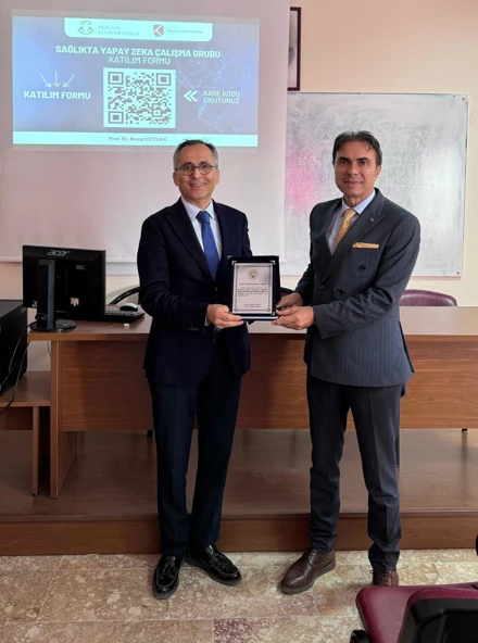 Fakültemizde “Sağlıkta Yapay Zeka Devrimi” Konulu Seminer Gerçekleştirildi